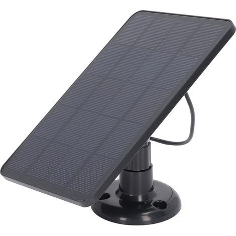 Solarpanel, 10 W, Micro-USB-Kabel, ABS, monokristallines Silizium, Camping (1/5)
