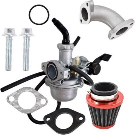 PZ22 22-mm-Vergaser als Ersatz für 110-ccm- und 125-ccm-CRF-, SSR-, Sunl- und Taotao-Pitbikes sowie ATVs, inklusive Luftfilter und Ansaugschlauch (1/4)