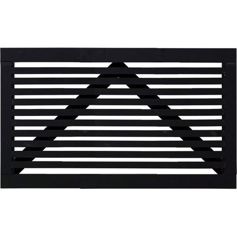 Tokyo Einzeltor Breit - 150 x 90 cm - schwarz Holzzäune