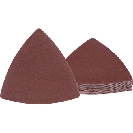 15 Feuilles de Papier de Verre 3-1/8" Feuilles Ponçage Triangulaires (1/5)
