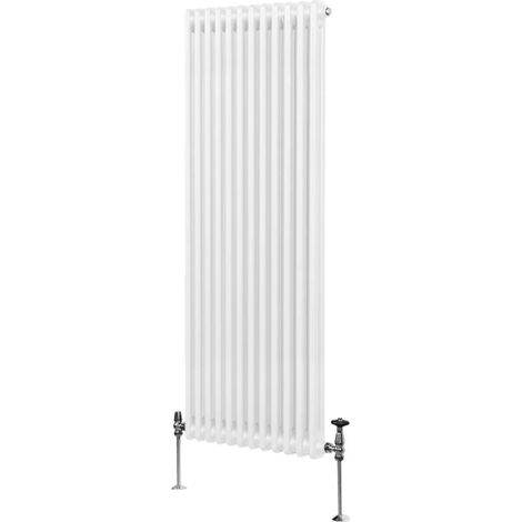 Traditional 2 Column Radiator - 1800 x 562mm - White