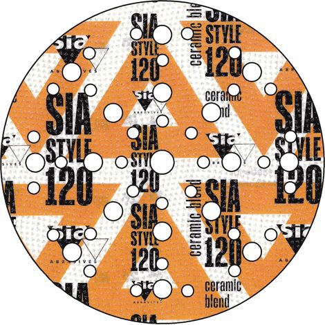 Sia 5500 Scheibe Z.L.+ 48 Loch Korn 120 Ø= 150mmm VE = 50 (1/5)