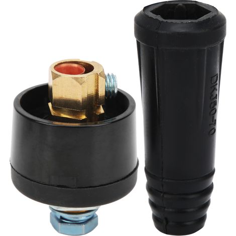 Raccord rapide pour câble de soudage électrique, prise et fiche, accessoires de connexion 50-70 Type C (1/5)