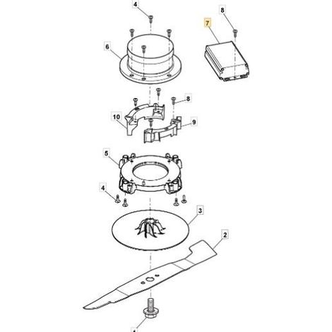 EL 380 Li 36V ORIGINAL STIGA CONTROLLER - 118206001/1