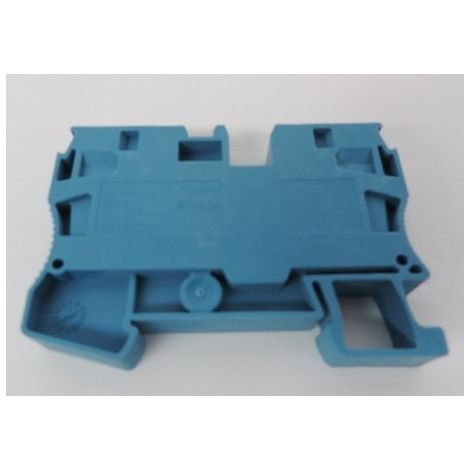 Borne à ressort - passant - 2 points - 10mm² - bleu SCHNEIDER ELECTRIC NSYTRR102BL