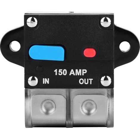 150A Circuit Breaker Automatic Reset Fuse Holder Inverter for Car Automotive