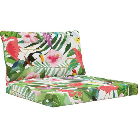 Maison Exclusive - Cuscino per divano da esterno 2 pcs colorato Poliestere