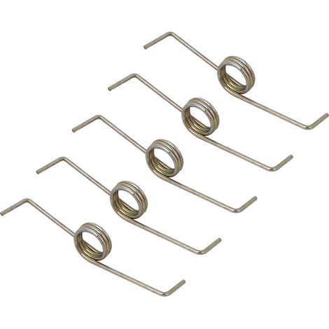 5PCS 0.63" OD Torsion Spring Small Replacement Torsion Bronzed Spring for Maintenance Tools, Metal (1/5)