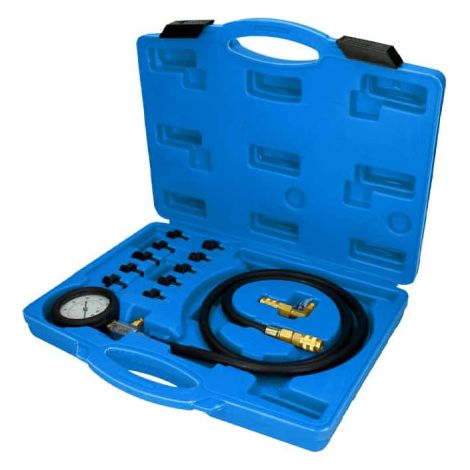 BRILLIANT TOOLS Juego de probador de presión de aceite 12 pzs. - BT581450
