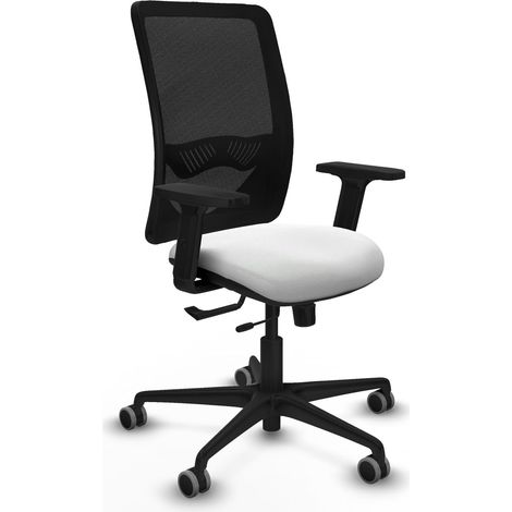 Silla de oficina piqueras y crespo Zulema negro reposabrazos 2D (1/2)