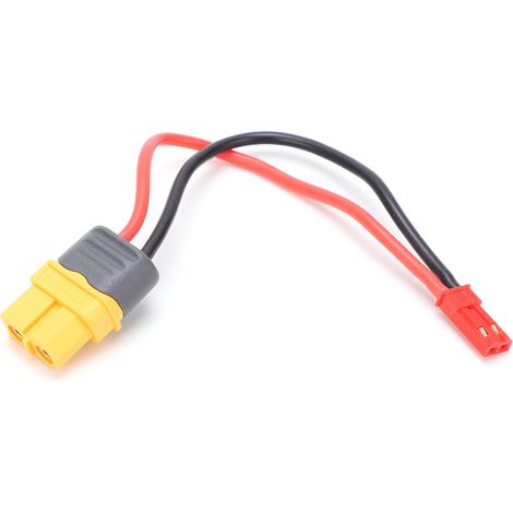 Adaptateur câble connecteur femelle XT60 vers mâle JST, 18AWG, pour chargeur batterie LiPo B6 (1/5)