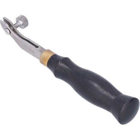 Poinçon de sertissage ajustable 0,5 mm - Outil robuste et ergonomique pour bijoux et cuir (1/5)