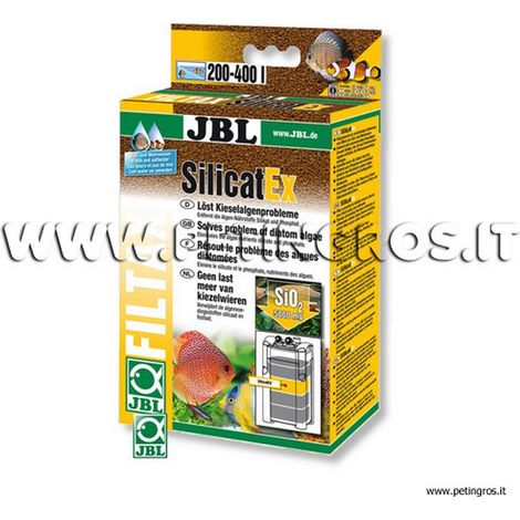 JBL SilicatEX resine per eliminare silicati dall' acquario dolce e salato