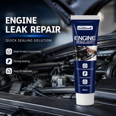 KineShineX engine sealant is suitable for automotive hood edge gaskets, oil seals, metal joints, and more. (1/4)