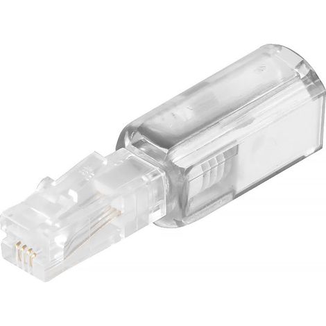 1 Démêleur Câble Téléphone, Plastique Durable, Blanc Transparent, Bureau Maison