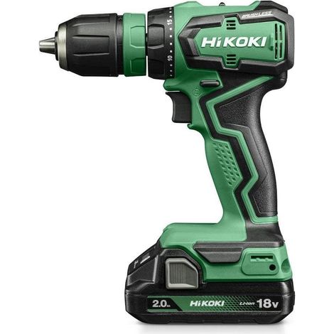 Hikoki DS18DDQ WQZ trapano avvitatore compatto nero