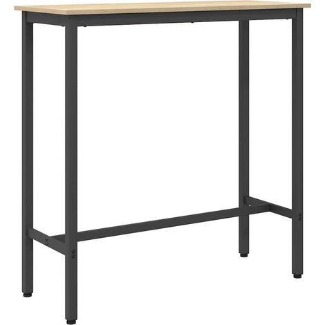 table Chêne Sonoma 100 x 40 x 100,5 cm
