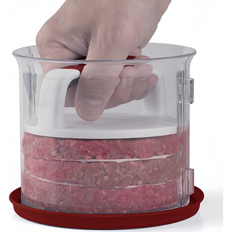 Prensa para hamburguesas, Utensilios de cocina, práctica herramienta para prensar hamburguesas (1/5)