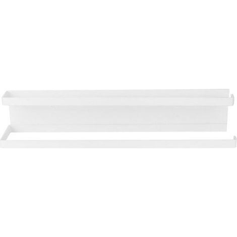 Toallero magnético - Organización de cocina - Montaje sin perforaciones - 40 cm - Blanco (1/5)