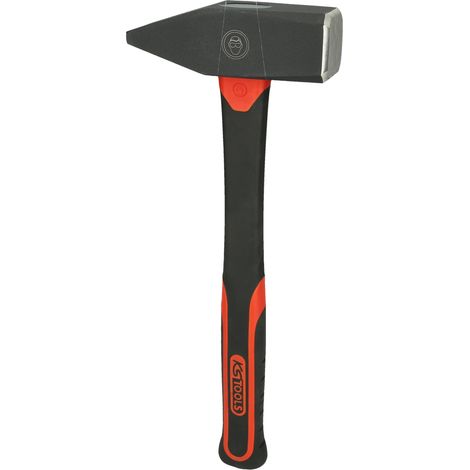 KS TOOLS Schlosserhammer mit Fiberglasstiel 2000g - 142.1405 (1/2)