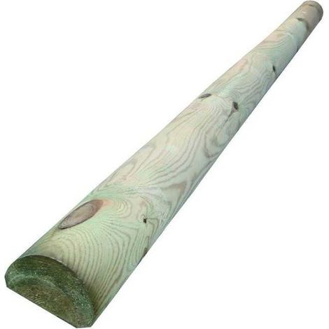 Poteau pour clôture en pin traité autoclave 8x200cm – Résistant aux intempéries – Pour terrains humides et chantiers – Blinky