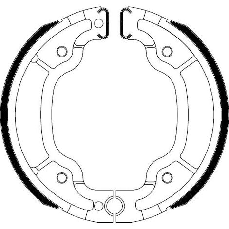 Machoire de frein FERODO Standard Route