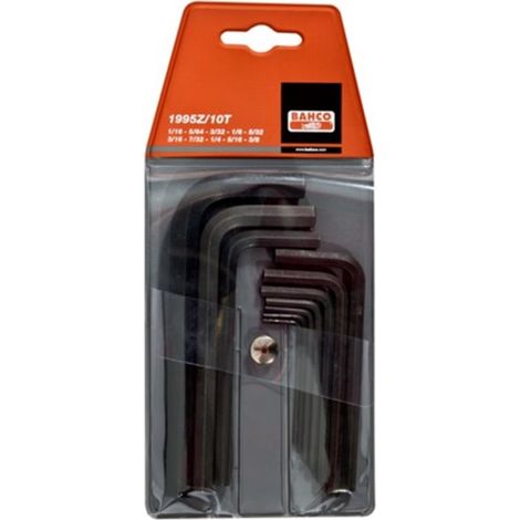 JUEGO 11 LLAVES ACODADAS TORX 11PCS - BAHCO