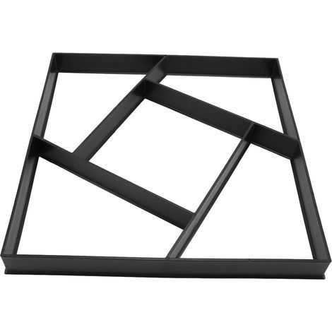 Rosvola Walk Maker Pavé de tremplin de chemin en béton réutilisable pour pelouse, patio, cour, jardin 40 cm (1/5)