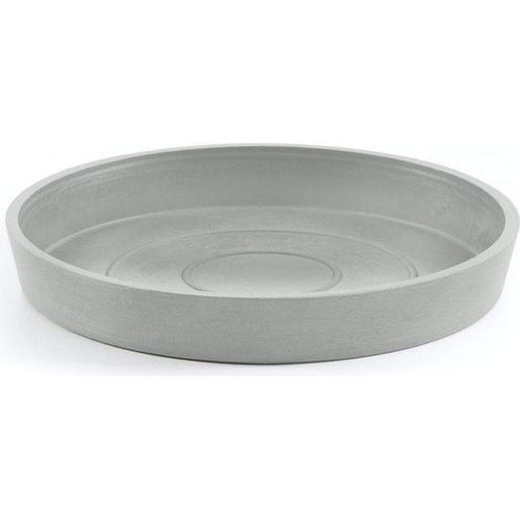 SOTTOVASO ROTONDO AMSTERDAM D18X2,5CM GRIGIO CHIARO
