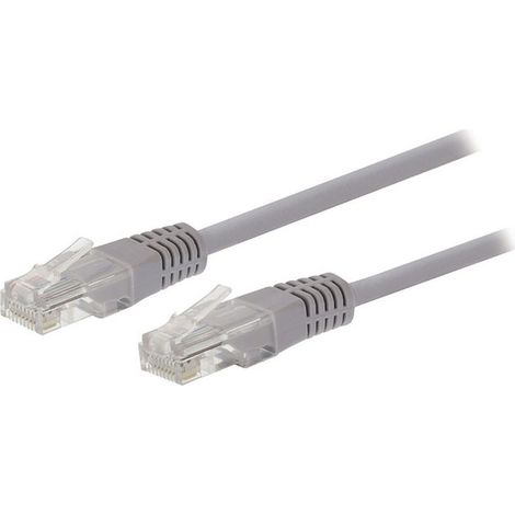 Cordon de brassage RJ45 CAT 5e F/UTP - 25m Gris (1/3)