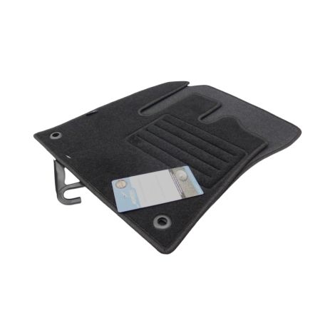 Tapis en moquette pour Peugeot Partner / Rifter (2019+) — 2 pièces (avant)