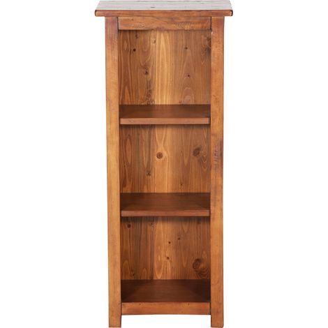 Mobile libreria bassa 98x42 cm Libreria verticale legno massello Scaffale libreria