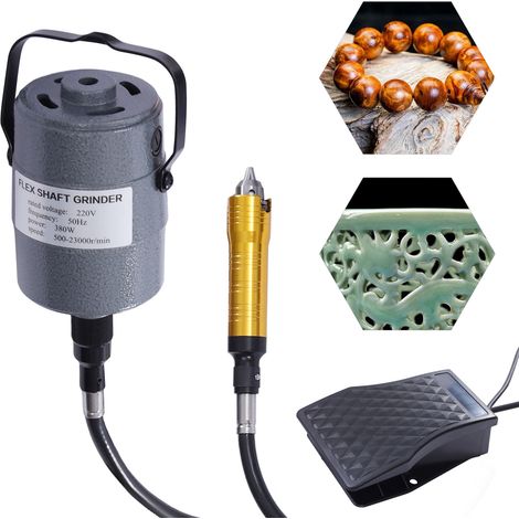 220V Mill Motor Hanging Flex shaft Design and Repair Tool Kit for Jewelry 380W (1/5)