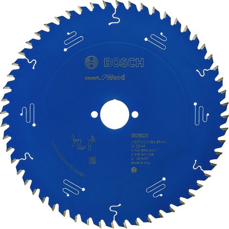 Accessories 2608644068 Lame de scie circulaire expert for wood 237 x 30 x 2,5 mm 56