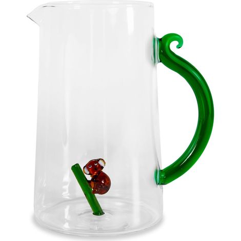 WD LifeStyle Caraffa Vetro Borosilicato Cc 1,5 Lt Decoro Koala (1/2)