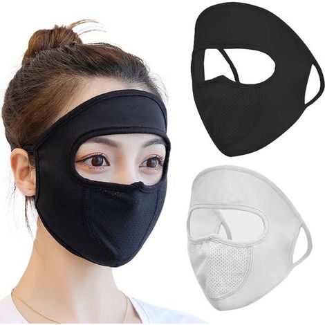Máscaras para ciclismo (2 unidades),Transpirables y con protección UV,transpirables y que absorben la humedad,Adecuadas para el verano (1/5)