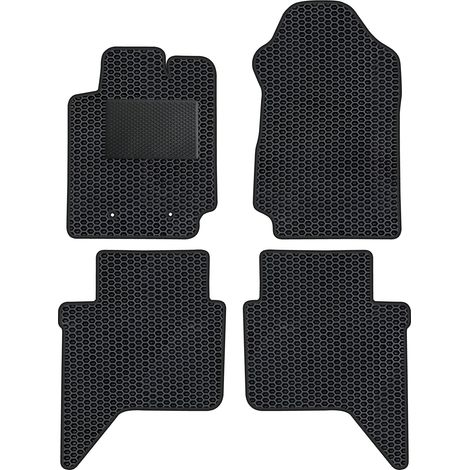 FO059EVAPOD - Juego completo de alfombrillas de EVA para coche, aptas para Ford Ranger 2015-2022 (con refuerzo adicional) (1/5)