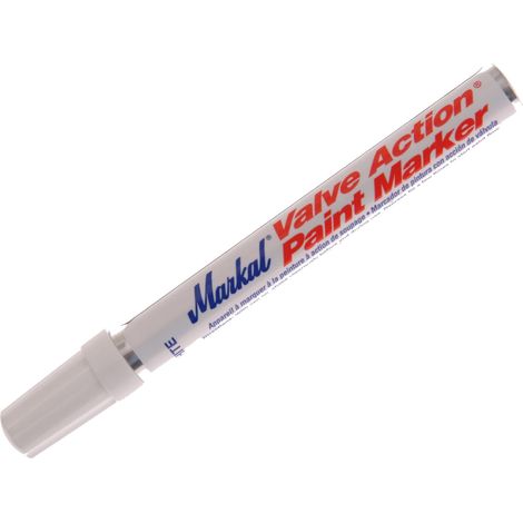 Markal Paint-Riter® Valve Action® Paint Marker in White (Model MKL96800C)