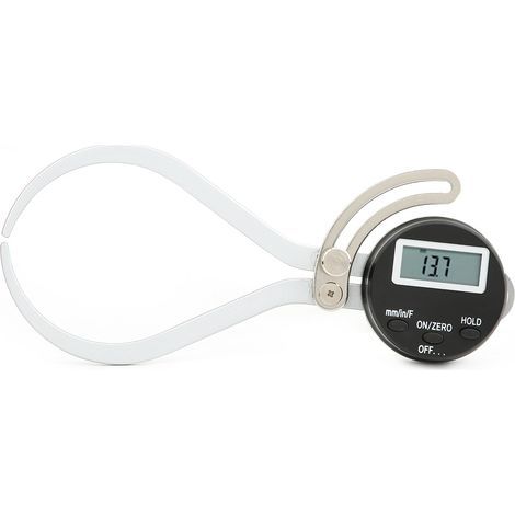 Calibrador externo digital electrónico SUNXURY, medidor de espesor y diámetro exterior de 0 a 150 mm x 0,01 mm (1/5)