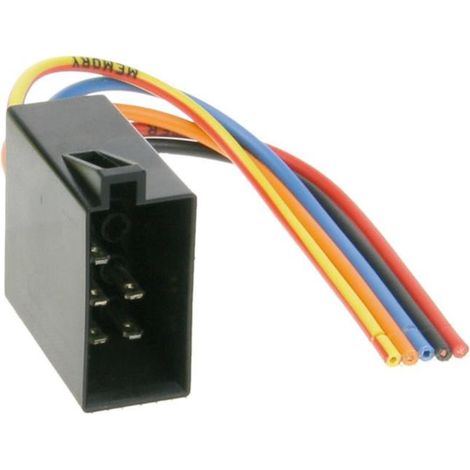 Fiche alimentation ISO adaptateur universel aux extremitees denudees