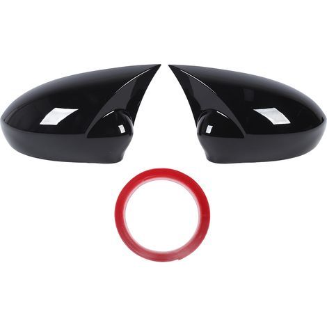 Couvercle de capuchon de rétroviseur latéral 735417229, aile de rétroviseur noir brillant pour Grande Punto DAL EVO (1/5)