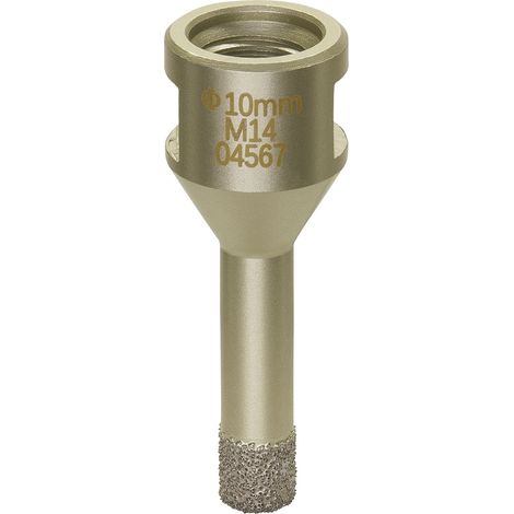 Diewe Fliesen Diamantbohrer Premium 7 Fliesenbohrer für Winkelschleifer M14 ø 10mm (1/5)