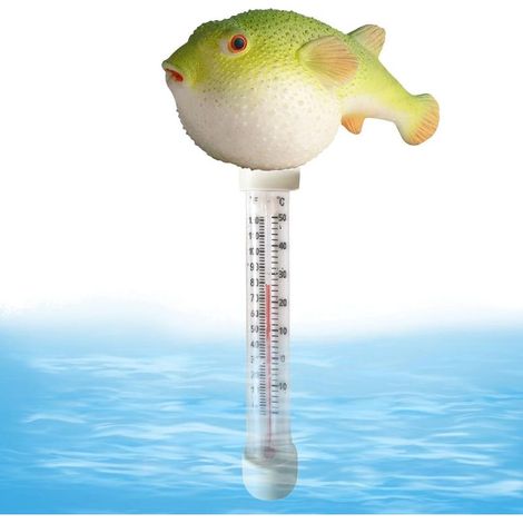 Thermomètre d'eau - Thermomètre de piscine flottante Thermomètre de bain de glace Thermomètre de piscine Reader de température Mètre de bain à remous pour animaux en carton (1/5)