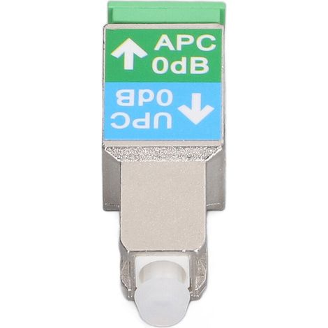 Adaptateur hybride fibre optique SC UPC mâle vers SC APC femelle, 1200-1600nm, faible perte, excellente isolation, connecteur optique haute performance. (1/5)