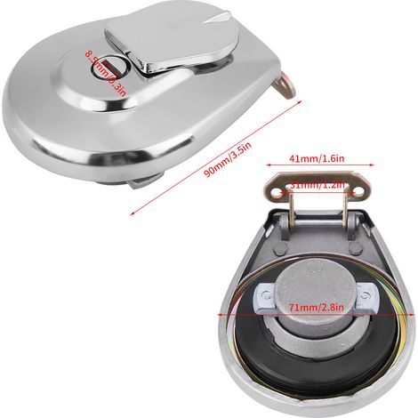 Bouchon de réservoir d'essence Honda avec verrouillage de papillon des gaz 17620-MB1-033 (1/5)