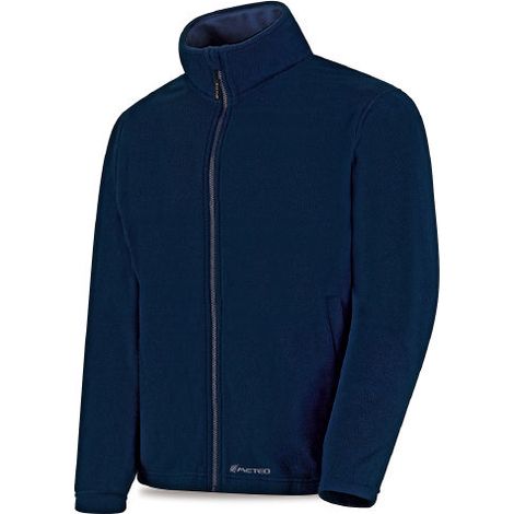 MARCA Giacca in pile “Quetzal” Labor Protection Taglia XXL realizzata in poliestere con finitura trapuntata regolare blu navy