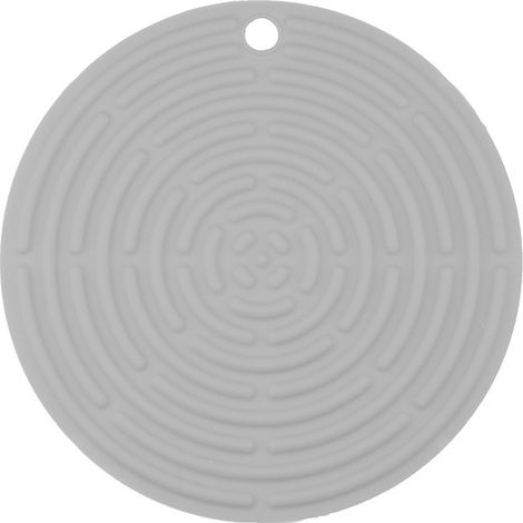 Sets de table ronds en silicone, fabriqués en carton ondulé, dessous de plat en silicone, dessous de plat filetés pour tasses et bols, tire-bouchons et sous-verres, flexibles, durables et antidérapant (1/5)