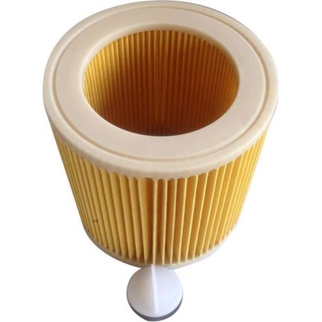 Filtre à cartouche avec bouchon remplacement pour Karcher A2004 aspirateur humide/ sec KAR64145520 (1/4)