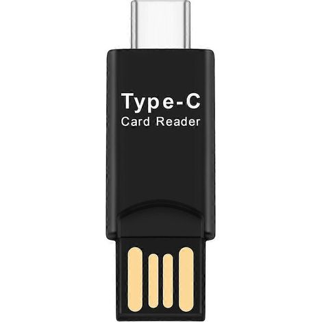 Adaptateur lecteur de carte microSD TF USB 3.1 Type C (1/5)