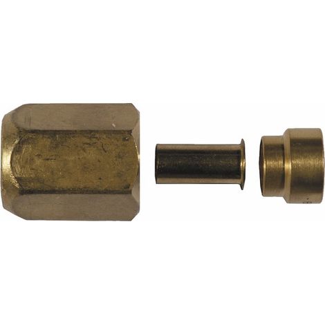 Raccord 5/8" (1) + raccord 3/8" (0.8) (X 2) - SERTO : 419.9238.450 (1/2)